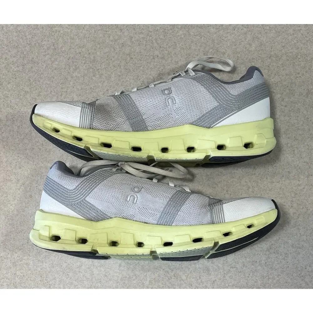 On Cloud Women's Cloudgo Running Shoes Athletic Sneaker, Size 9, Frost/Hay